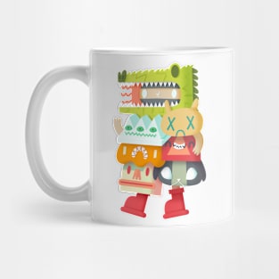 Doodle Boy CROCODILE Mug